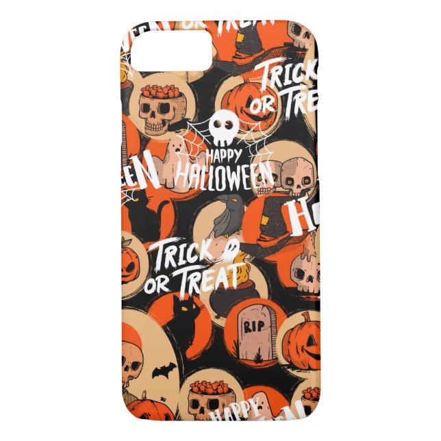  Cute & Scary Halloween Spooky vibes  Case-Mate iPhone Hülle (Rückseite)