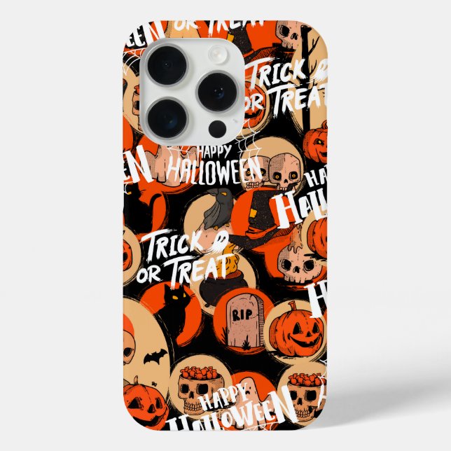  Cute & Scary Halloween Spooky vibes  Case-Mate iPhone Hülle (Rückseite)
