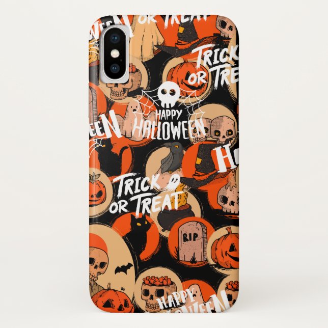  Cute & Scary Halloween Spooky vibes  Case-Mate iPhone Hülle (Rückseite)