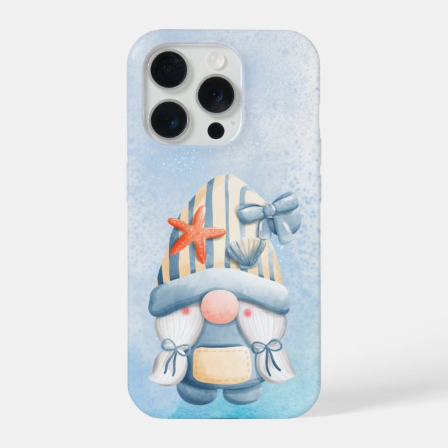 Cute Sea Gnome Phone Case iPhone Hülle (Rückseite)