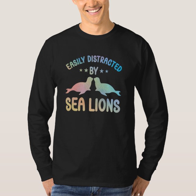 Cute Sea Lion Apparel for Women and Girls Sea lion T-Shirt (Vorderseite)