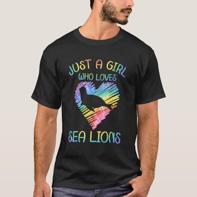 Cute Sea Lion Apparel for Women and Girls Sea lion T-Shirt (Vorderseite)
