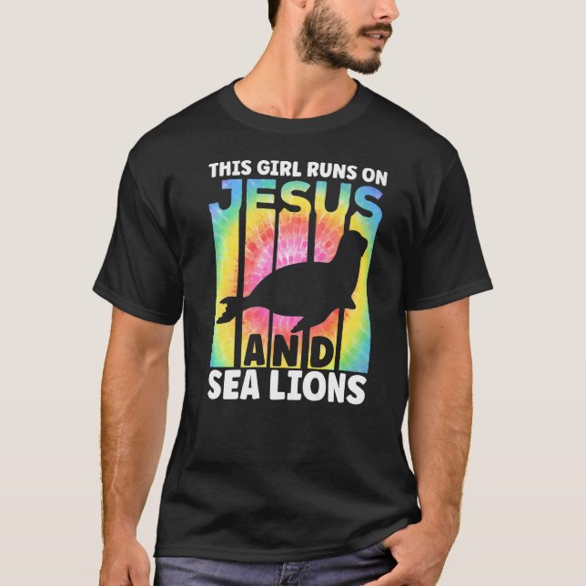 Cute Sea Lion Apparel for Women and Girls Sea lion T-Shirt (Vorderseite)