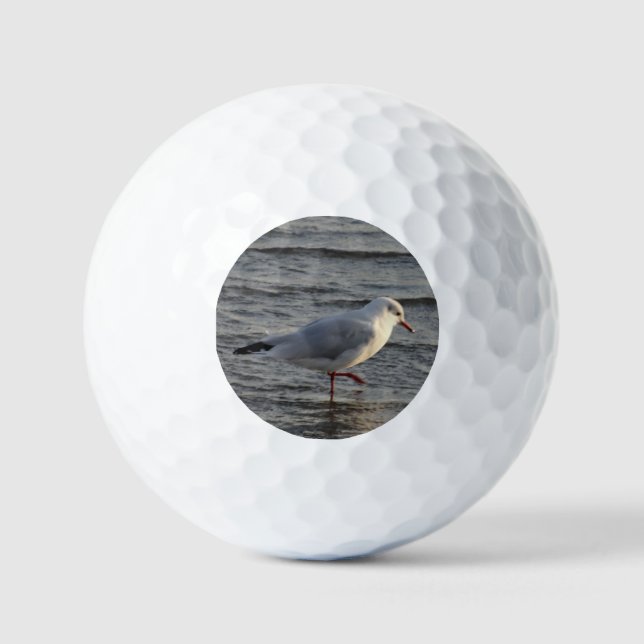Cute Seagull Golfball (Vorderseite)