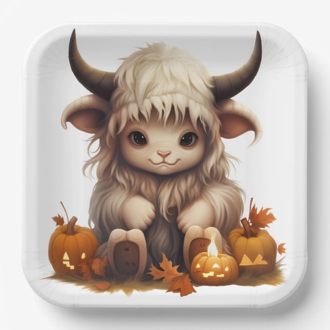 Cute-Serie 6-7 Pappteller (Vorderseite)