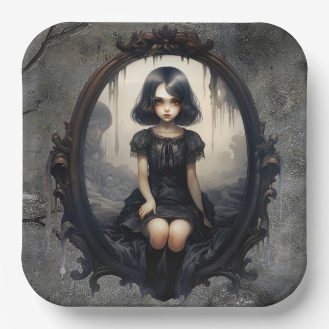 Cute-Serie 8-4 Pappteller (Vorderseite)