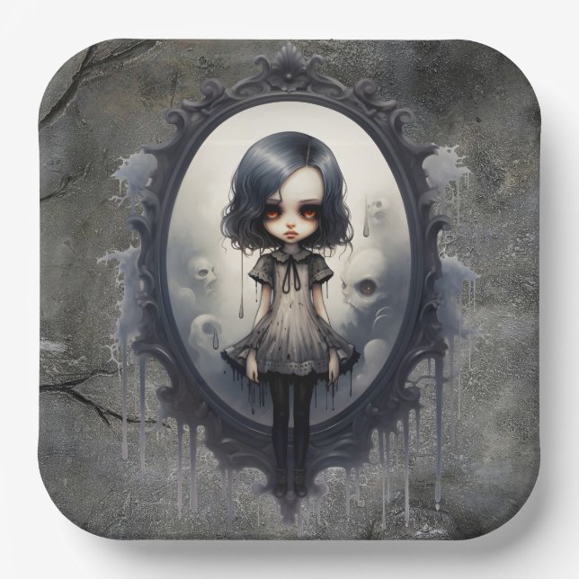 Cute-Serie 8-6 Pappteller (Vorderseite)