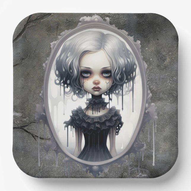 Cute-Serie 8-8 Pappteller (Vorderseite)