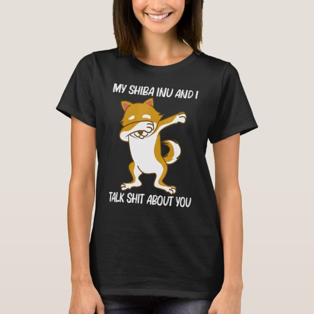 Cute Shiba Inu For Men Women Japan Breed Animal   T-Shirt (Vorderseite)