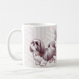 Cute Shih Tzu Mom Coffee Cup Kaffeetasse