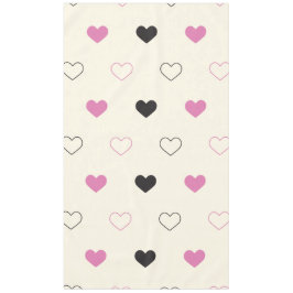 Cute Simple Heart Pattern Tischdecke