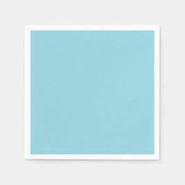 Cute Sky Blue Solid Napkins Serviette