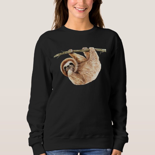 Cute Sloth Cute Sloth  Sweet Dreams Sweatshirt (Vorderseite)
