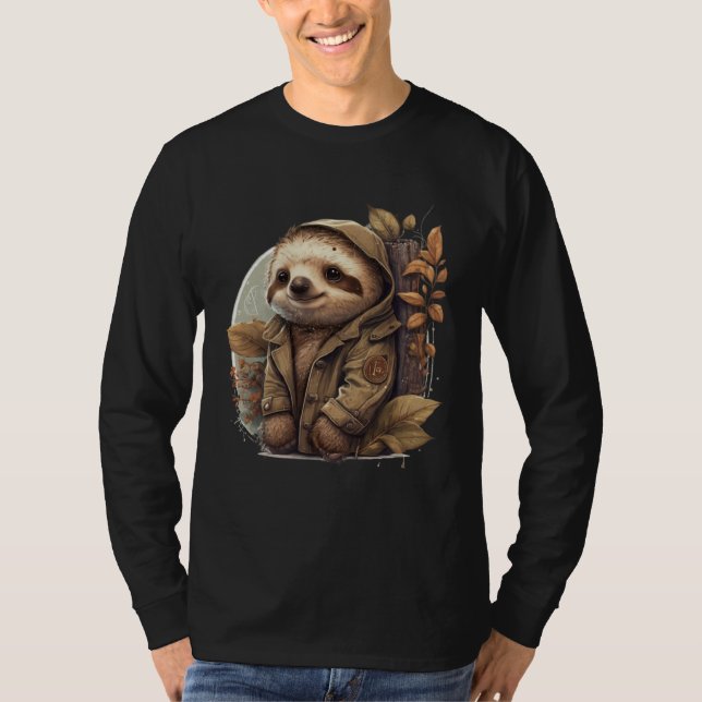 Cute Sloth for Sloth   Small and Tender Sloth T-Shirt (Vorderseite)