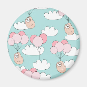 Cute Sloth Magnet