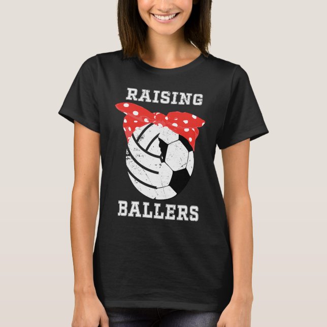 Cute Soccer Mom  Women   Wife Her Volleyball T-Shirt (Vorderseite)