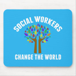 Cute Social Work Quote Mousepad