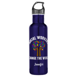 Cute Social Work Quote Trinkflasche