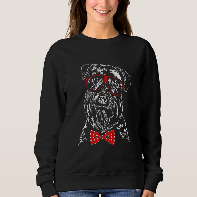 Cute Soft Coated Wheaten Terrier mom dog Sweatshirt (Vorderseite)