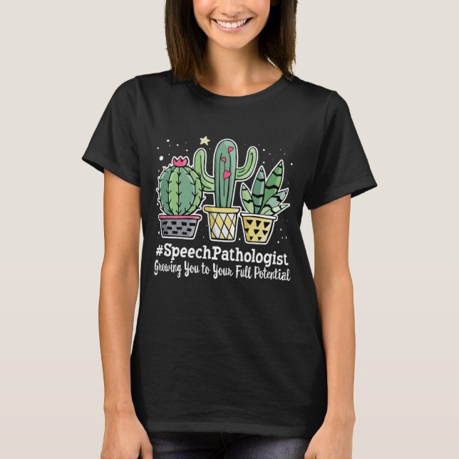 Cute Speech Pathologist Appreciation Week Back to  T-Shirt (Vorderseite)