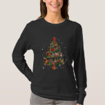 Cute Squirrel Christmas Tree gift decor Xmas tree T-Shirt<br><div class="desc">Cute Squirrel Christmas Tree Gift decor Xmas tree Shirt. Perfect gift for your dad,  mom,  dad,  men,  women,  friend and family members on Thanksgiving Day,  Christmas Day,  Mothers Day,  Fathers Day,  4th of July,  1776 Independent Day,  Veterans Day,  Halloween Day,  Patrick's Day</div>