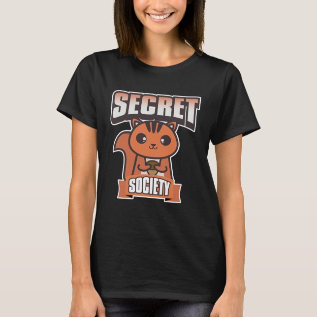 Cute squirrel company for squirrel girls T-Shirt (Vorderseite)