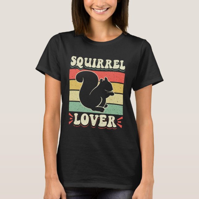Cute Squirrels Rodent  Squirrel   2 T-Shirt (Vorderseite)