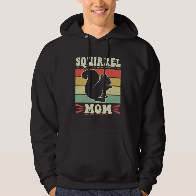 Cute Squirrels Rodent  Squirrel Mom  1 Hoodie (Vorderseite)