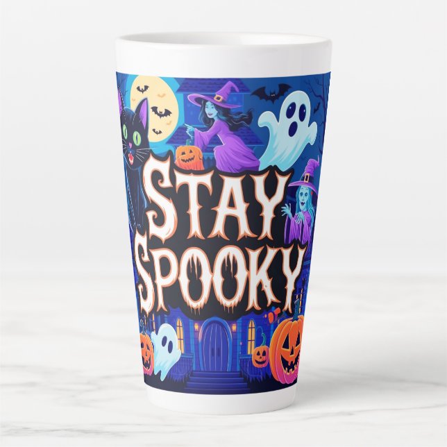Cute stay spooky halloween milchtasse (Vorderseite)
