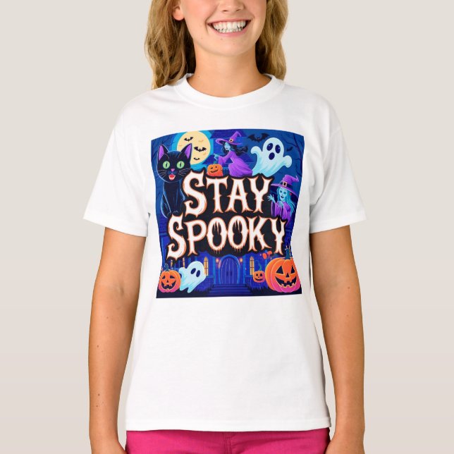 Cute stay spooky halloween T-Shirt (Vorderseite)