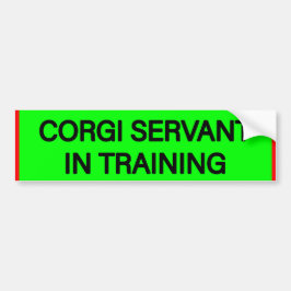 Cute  stickers for Corgi servant Autoaufkleber