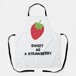 Cute Strawberry Apron | Fruit-Themed Kitchen Apron Schürze