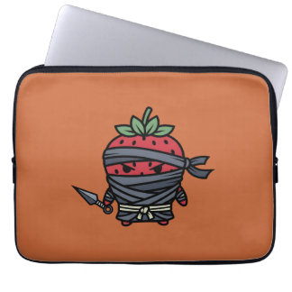 Cute Strawberry Ninja Assassin Japanese Pop Art Laptopschutzhülle