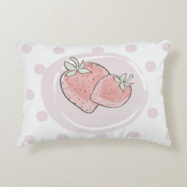 Cute Strawberry Pillow Dekokissen