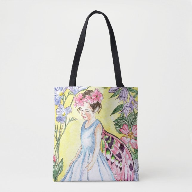 Cute Summer Fairy Tote Bag (Vorderseite)