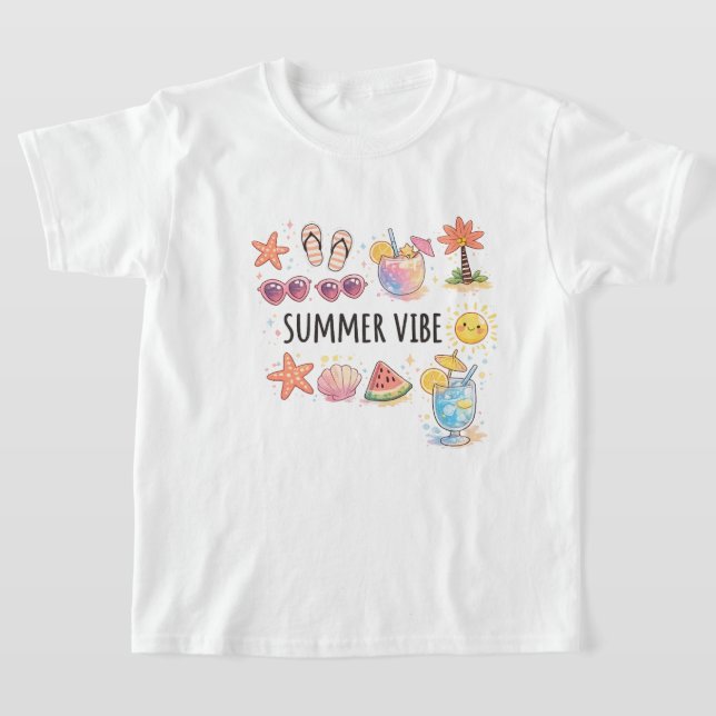 Cute Summer Vibe T-Shirt (Ablage )