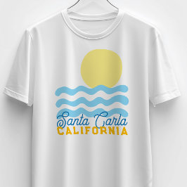 Cute Sun & Sea Customizable w/ Your Town, State  T-Shirt