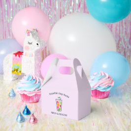 Cute Sweet yogurt Smoothies fruit Juice bar shop Geschenkschachtel