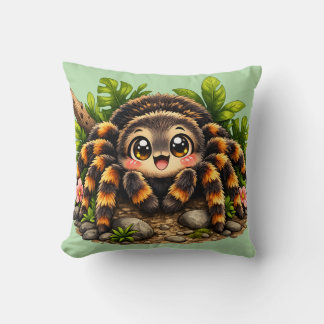 Cute Tarantula Kawaii Cushion Pillow Kissen