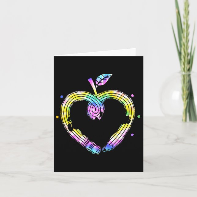 Cute Teacher's Aide Shirt Appreciation Day Gift He Karte (Vorderseite)