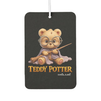 Cute Teddy Wizard Car Air Freshener Autolufterfrischer