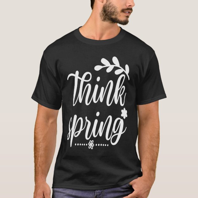 Cute Think Spring Blooming Blissful Lively Nature  T-Shirt (Vorderseite)