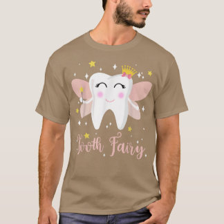 Cute Tooth Fairy Halloween Costumes Womens Dentist T-Shirt