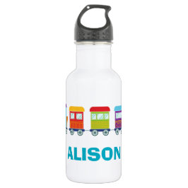 Cute Toy Train Personalized kids Edelstahlflasche