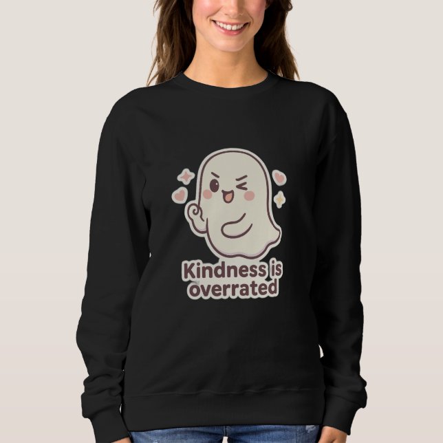 Cute Typography Halloween Design  Sweatshirt (Vorderseite)