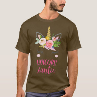 Cute Unicorn Aunt Shirt Boho Aunt Unicorn Gift