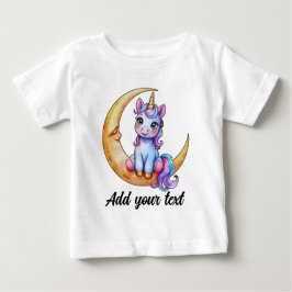 Cute Unicorn Baby Tee