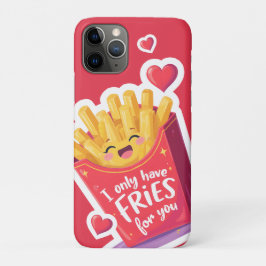 Cute Valentine French Fries Pun Case-Mate iPhone Hülle