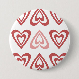 Cute Valentine Hearts – Love & Romance Design Button