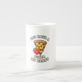 Cute Valentine Pizza Slice – Fun Romantic Gift for Prozellantasse